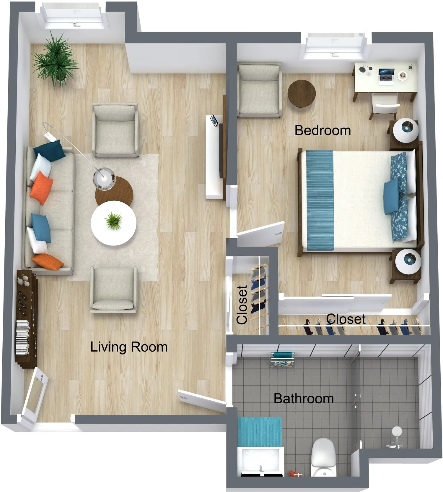 One Bedroom - Assisted Care